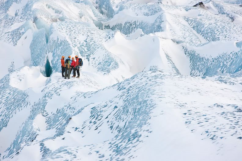 Glacier hike tour Iceland