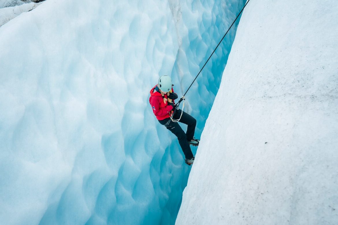 Ice climbing in Skaftafell Ice climbing in Skaftafell