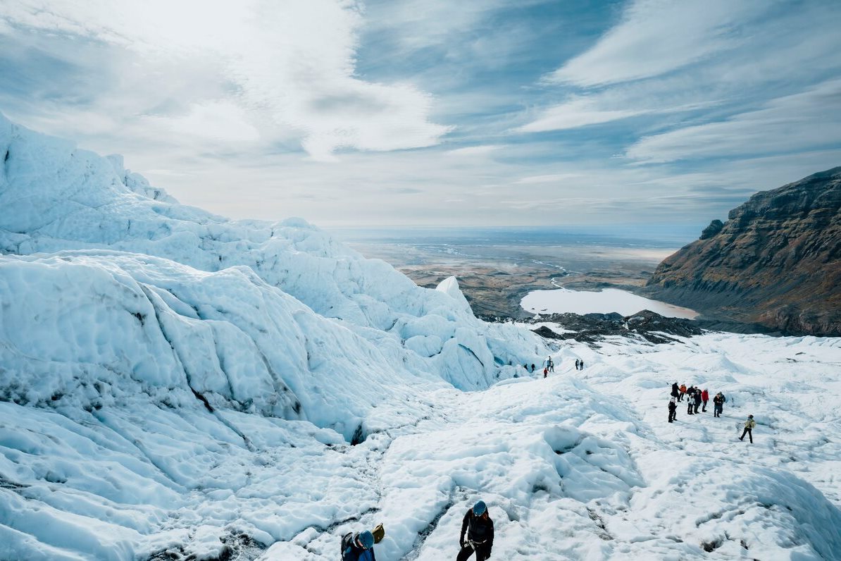 Glacier Hiking on Europe's largest glacier Glacier Hiking on Europe's largest glacier