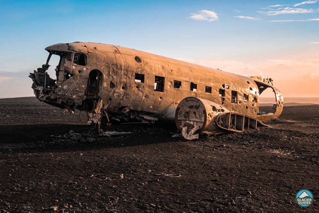 Black Sand Beach Airplane Wreck