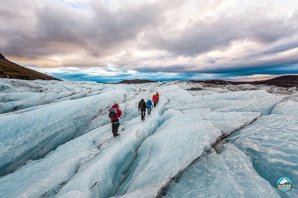 Glacier hiking in Skaftafell