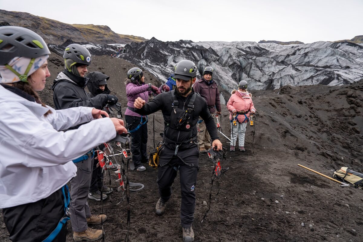 glacier hike iceland